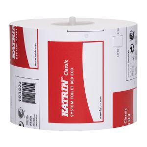 Katrin PP103424 Classic System 800 Eco Toilet Rolls ‑ Case of 36